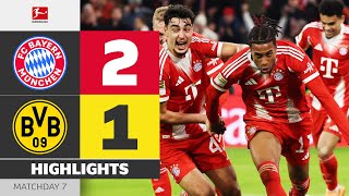 Bayern Just Unstoppable! | FC BAYERN — BORUSSIA DORTMUND | Highlights | MD 7 – Bundesliga 2025/26