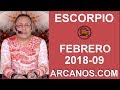 Video Horscopo Semanal ESCORPIO  del 25 Febrero al 3 Marzo 2018 (Semana 2018-09) (Lectura del Tarot)