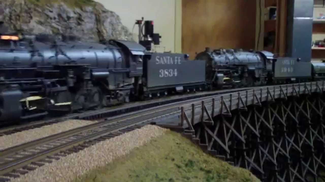 Gary Schrader's O scale Model Train Layout - YouTube