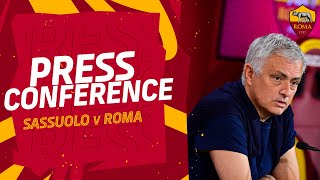 CONFERENZA STAMPA | José Mourinho alla vigilia di Sassuolo-Roma