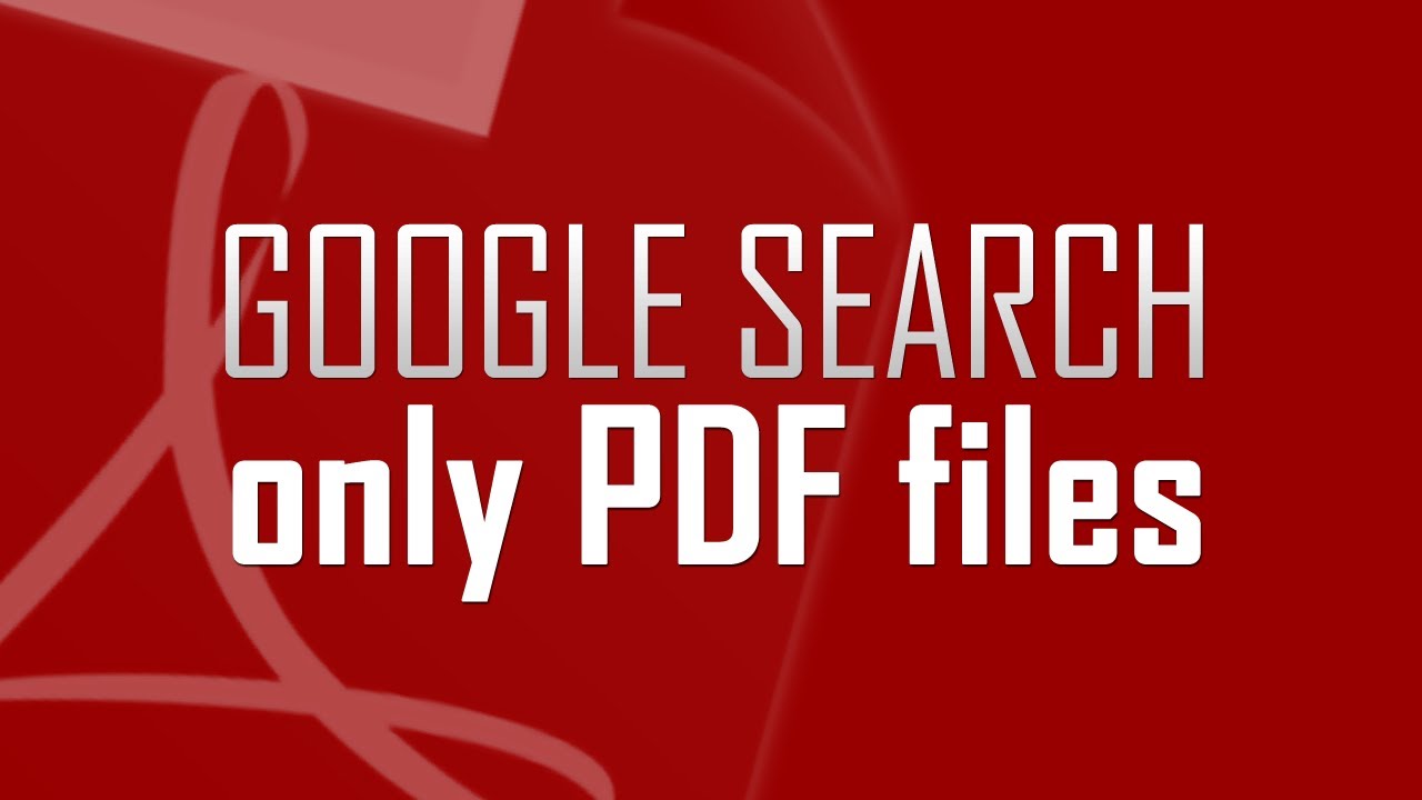 filetype pdf search