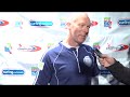 2011 Capital One Curling Cup of Canada Draw 1 Media Scrum