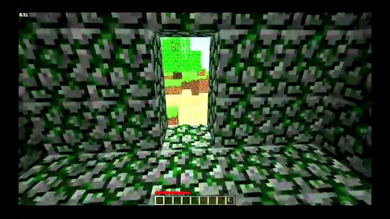 Minecraft Indev 0.31 Gameplay - YouTube