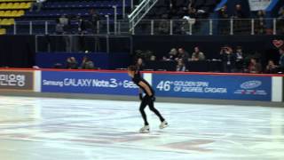 "Send in the Clowns" Official Run-through - Yuna Kim (Golden Spin of Zagreb, 20131204)