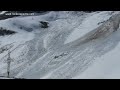Chamois avalanche - Roc de la Pêche