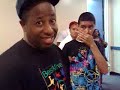 Pharrell making fun of Busta with Premo