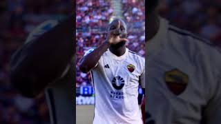 ⚽️ ⚽️ LUKAKU'S FIRST BRACE FOR THE GIALLOROSSI  #shorts  #asroma #lukaku  #football #cagliariroma