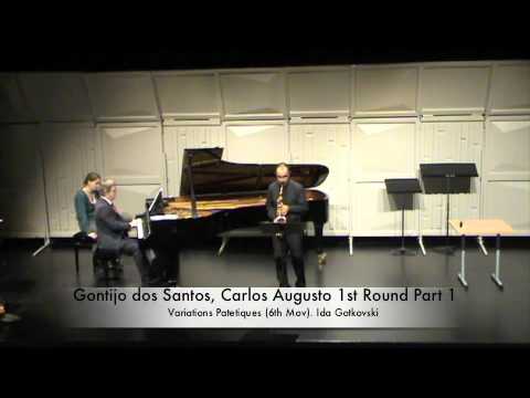 Gontijo dos Santos, Carlos Augusto 1st Round Part 1