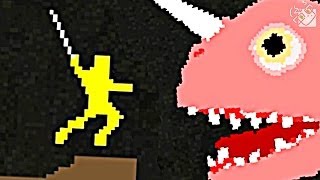 Гагатун и Юзя играют в Nidhogg