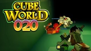 CUBE WORLD [HD+] #020 - Drei Abenteurer im Erdenschlund ★ Let's Play Cube World