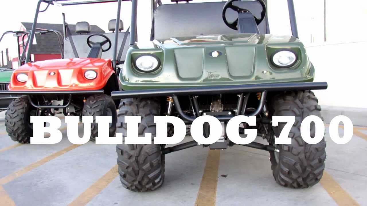 AMERICAN SPORTWORKS UTV BULLDOG BD-700, 300, 200 UTILITY VEHICLE - YouTube