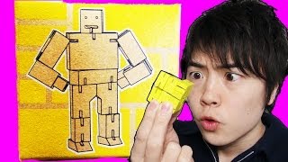 不器用爆発！おもしろおもちゃ紹介中に問題発生！Cubebot！