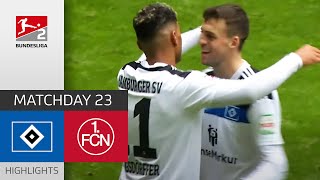 HSV Consolidates Promotion Place! | HSV — 1. FC Nürnberg 3-0 | All Goals | MD 23 –  BL 2 — 22/23