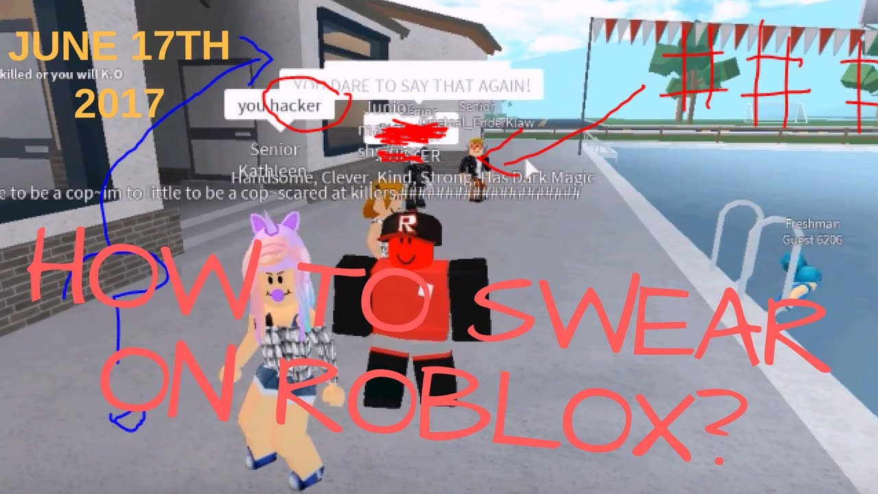 HOW TO SWEAR IN ROBLOX JUNE 2020 Part 2 (PATCHED). 