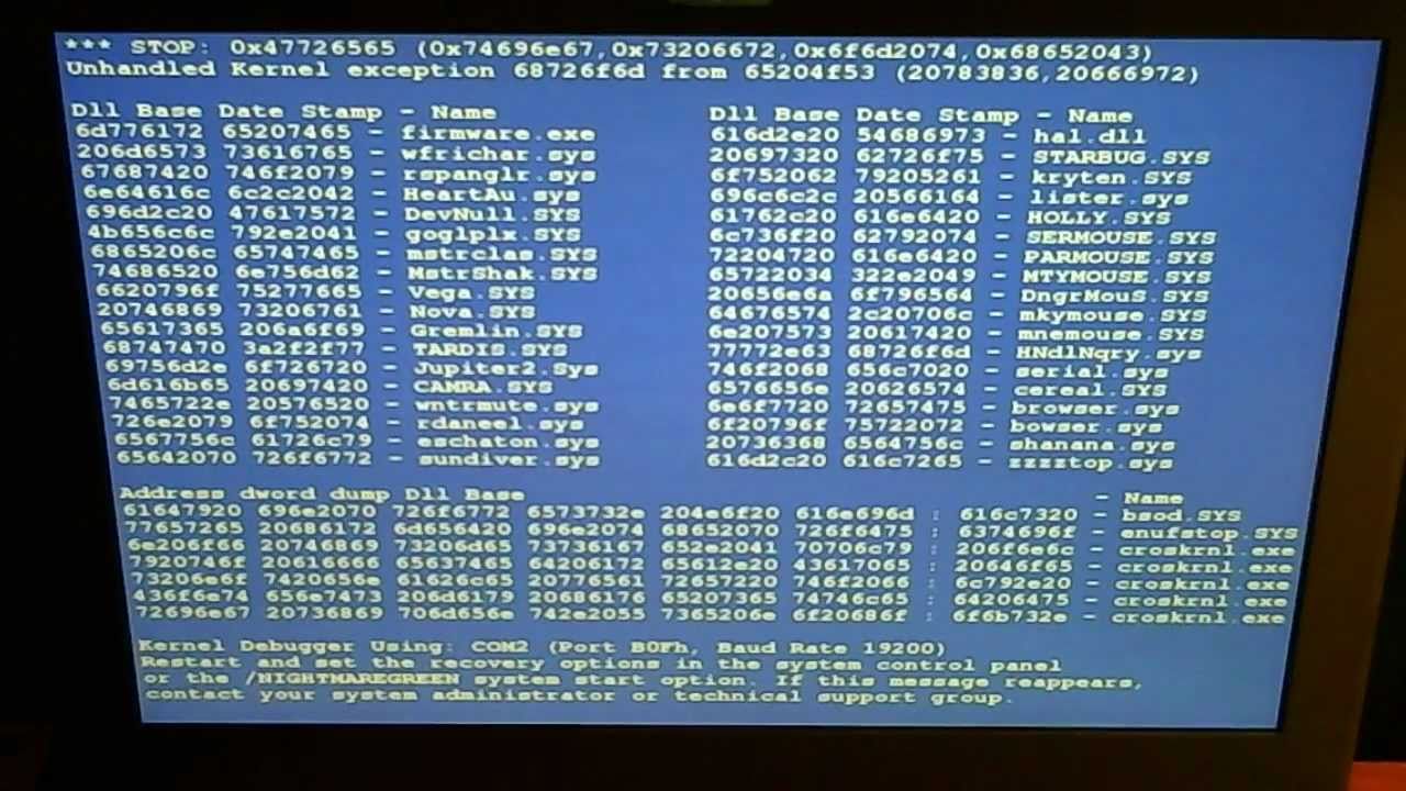 Google CR48 ChromeOS Blue Screen of Death Easter Egg Techneek TV
