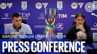 NAPOLI - INTER | PRE-MATCH PRESS CONFERENCE LIVE powered by 🔴🎙️⚫🔵???