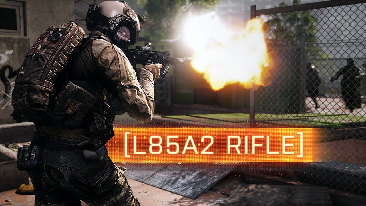 how to unlock the l85a2 in battlefield 4