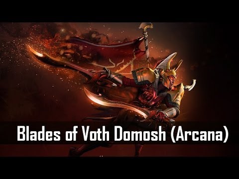 Dota 2: Store  Legion Commander  Blades of Voth Domosh Arcana Set 