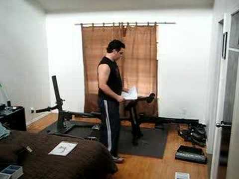 Bowflex Assembly - YouTube