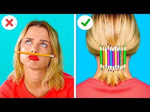 FUNNY SCHOOL SUPPLY DIYS || How to Sneak Gummy Food in Class with 123 GO! GOLD!