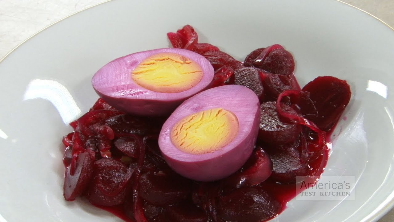 Super Quick Video Tips How to Make Pickled Beet Eggs YouTube