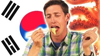 Americans Taste Exotic Asian Food