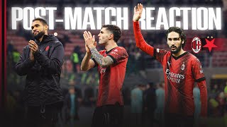 Coach Pioli, Pulisic, Loftus-Cheek and Adli | Post-match reactions | AC Milan v Sparta Praha