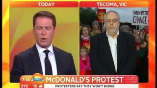 No Maccas in Tecoma Today Show 08 08 13