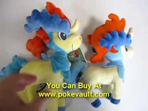 Pokemon Japanese Keldeo Takara Tomy Pokedoll Plush Toy Compare - YouTube