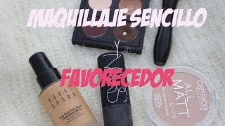 Maquillaje sencillo y favorecedor