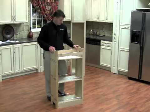 How To Install Pull Out Pantry Shelves