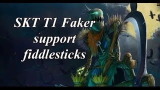 Faker Fiddlesticks support H/L [KR Solo Rank]