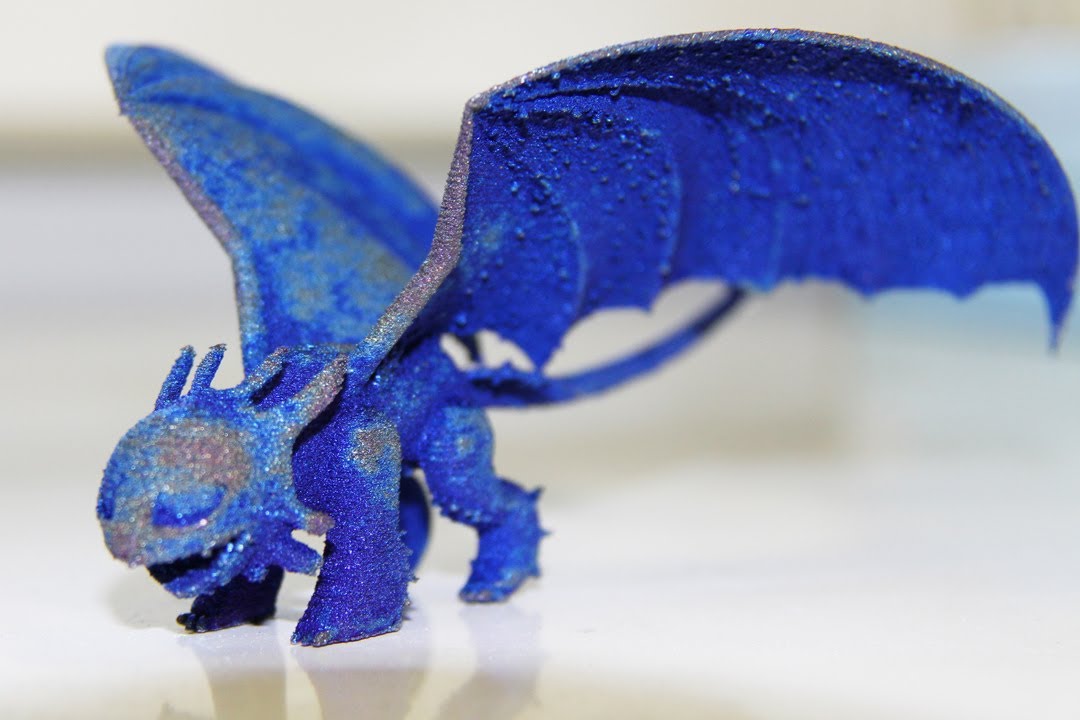 A 3D printed dragon - YouTube