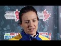 2012 Scotties Tournament of Hearts Draw 6 Media Scrum