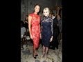 Stacy Keibler & Taylor Momsen Marchesa New York Fashion Week Fall 