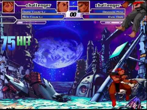 Neo And Dark Chun Li Vs Evil Dan and Dragon Ryu - YouTube