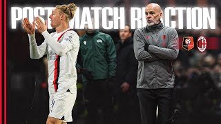 Coach Pioli and Simon Kjær | Post match reactions | #SRFCACM