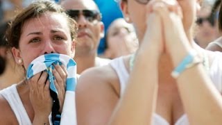 Argentina Fans Sad but Proud in Loss