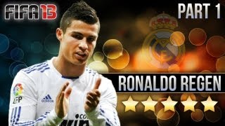 FIFA 13 Career Mode - RONALDO REGEN with Stats and Gameplay! (Part 1)