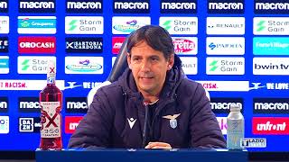 Lazio-Roma | La conferenza stampa di Mister Simone Inzaghi