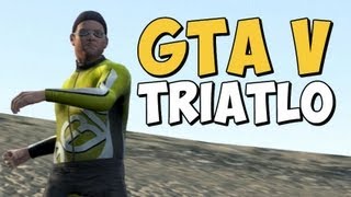 GTA V - Gameplay - Fazendo Triatlo