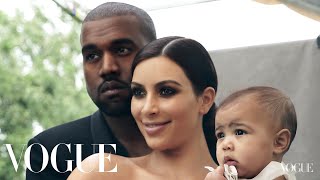 Kim Kardashian and Kanye West's Vogue Video From Their April Cover Shoot