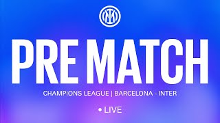 🔴? LIVE on INTER TV | BARCELLONA - INTER PRE MATCH powered by @Lenovo⚫🔵?? #IMInter #BarcelonaInter