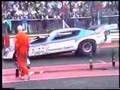 Funny Car blower explosion Funny Car blower explosion