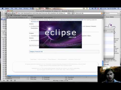 SalesForce.com: Installing the Force.com IDE Eclipse plugin - YouTube