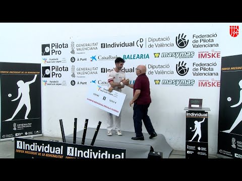 XL Campeonato Individual de Escala i Corda – Trofeu President de la Generalitat 2025 XL Campeonato Individual de Escala i Corda – Trofeu President de la Generalitat 2025