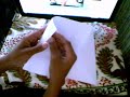2 - How To Make A Paper Stealth Bomber !clear Instruction!