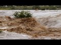 Flash Flooding On Dark Canyon Carlsbad, NM 9 12 2013