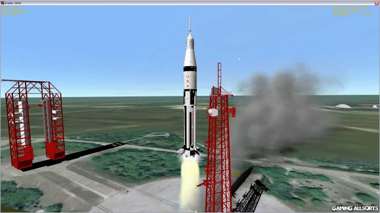 Orbiter 2010 + NASSP Apollo 7 - Saturn 1b HD 1080p - YouTube