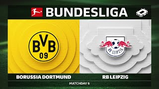 Borussia Dortmund vs. RB Leipzig | Matchday 6 — Bundesliga 2025/26